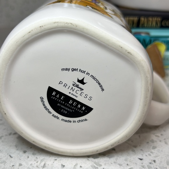 New Rae Dunn Disney Beauty and the Beast BE OUR GUEST! Coffee Mug - Picture 4 of 7